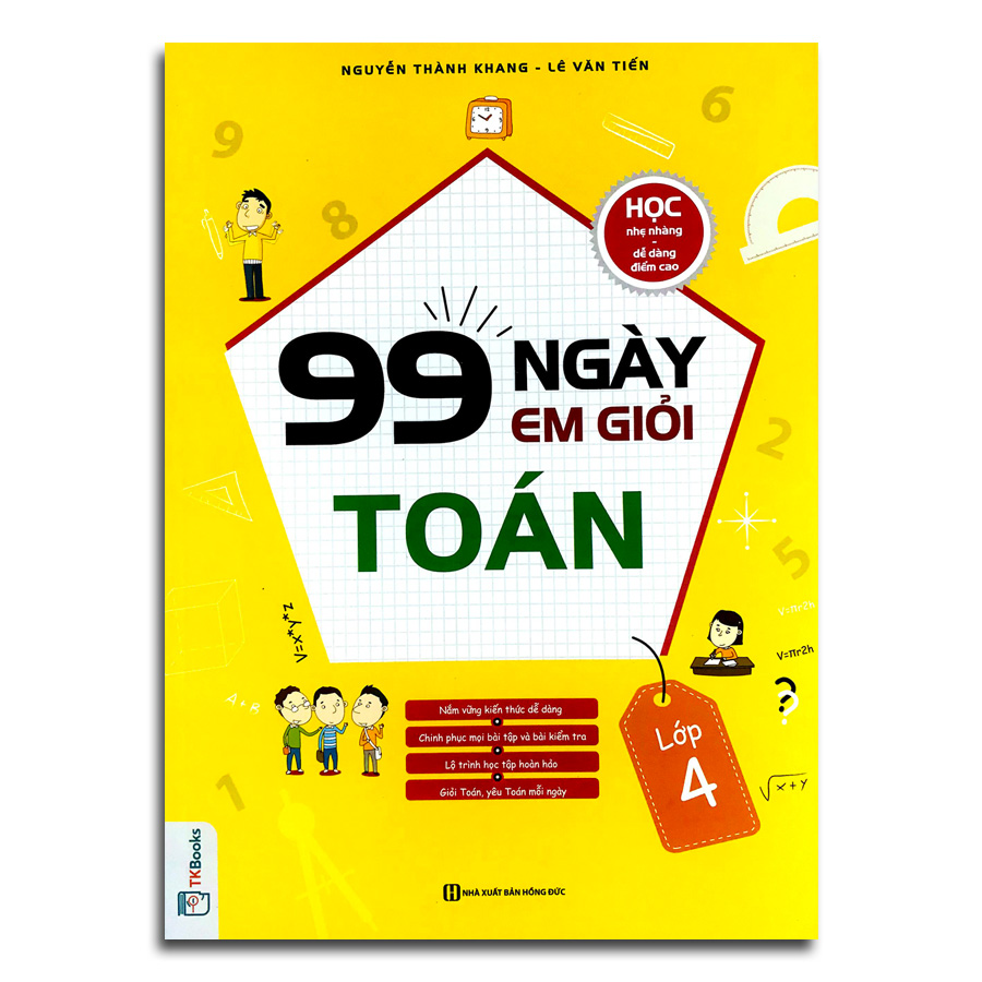 Combo 2 cuốn: 99 ngày em giỏi tiếng anh lớp 4 + 99 ngày em giỏi toán lớp 4