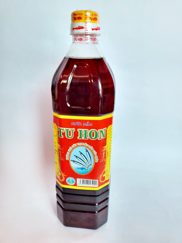 Nước mắm Tư Hon (Nhãn Đỏ) - Chai 1 lít
