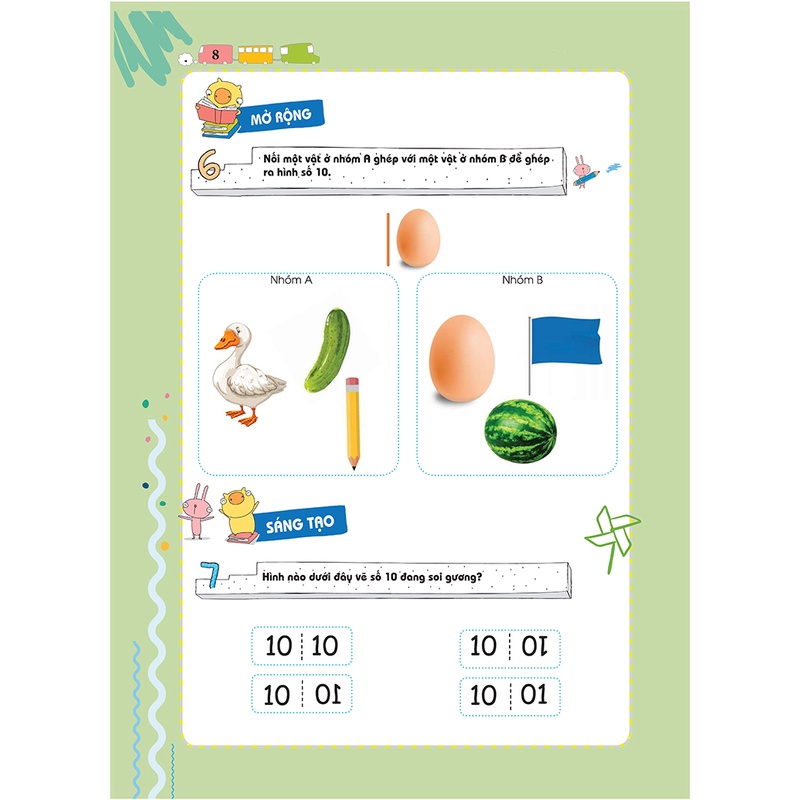 Combo : Sách POMATH Tập 1,2,3,4,5,6 - Toán Tư Duy Cho Trẻ 4-6 Tuổi