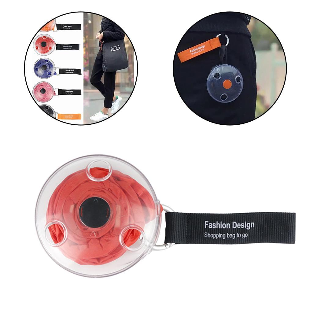 Creative Telescopic Shopping Bag Reusable Eco Friendly & Carabiner