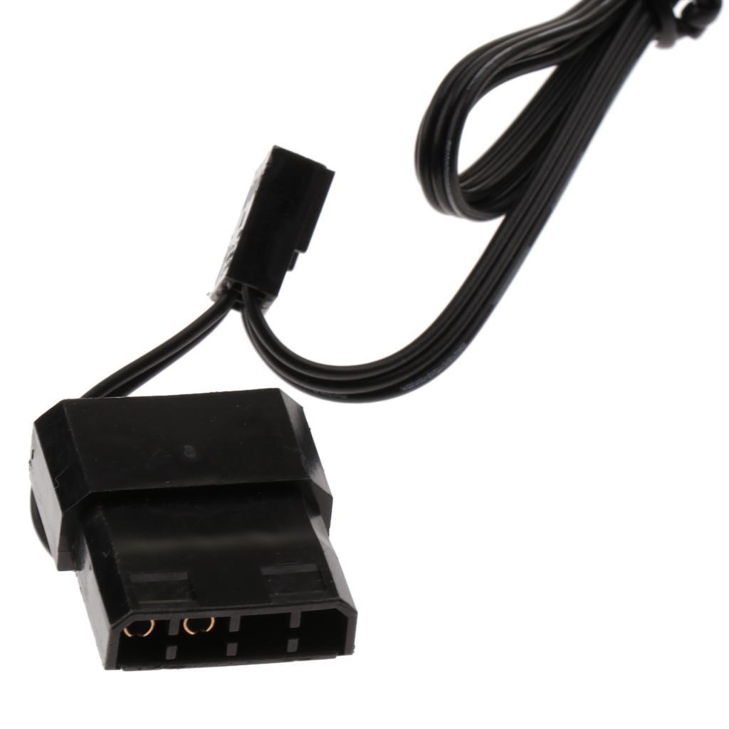 120mm 15 LED 3Pin 4Pin  Cooling Fan 9-Leaves For Computer Case CPU