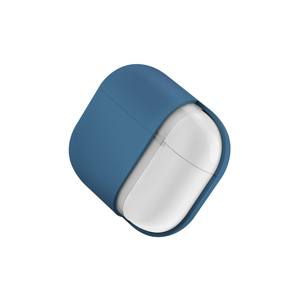 Bao Case Ốp Bảo Vệ UNIQ Nexo Liquid Silicone kèm móc tai thể thao dành cho Airpods 4 (2024) - Hàng Chính Hãng