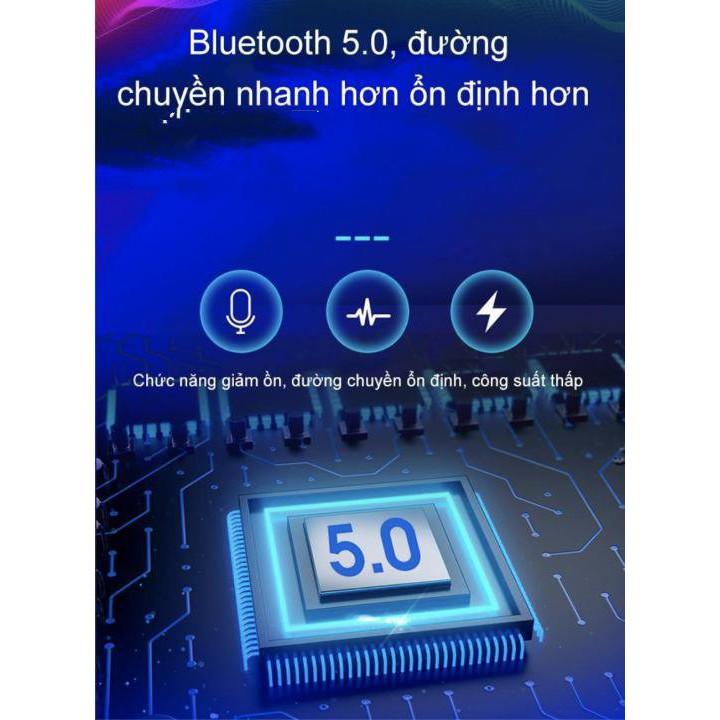 Tai nghe nhét tai bluetooth TWS 5.0 không dây hộp đựng tự động nạp sạc - AsiaMart