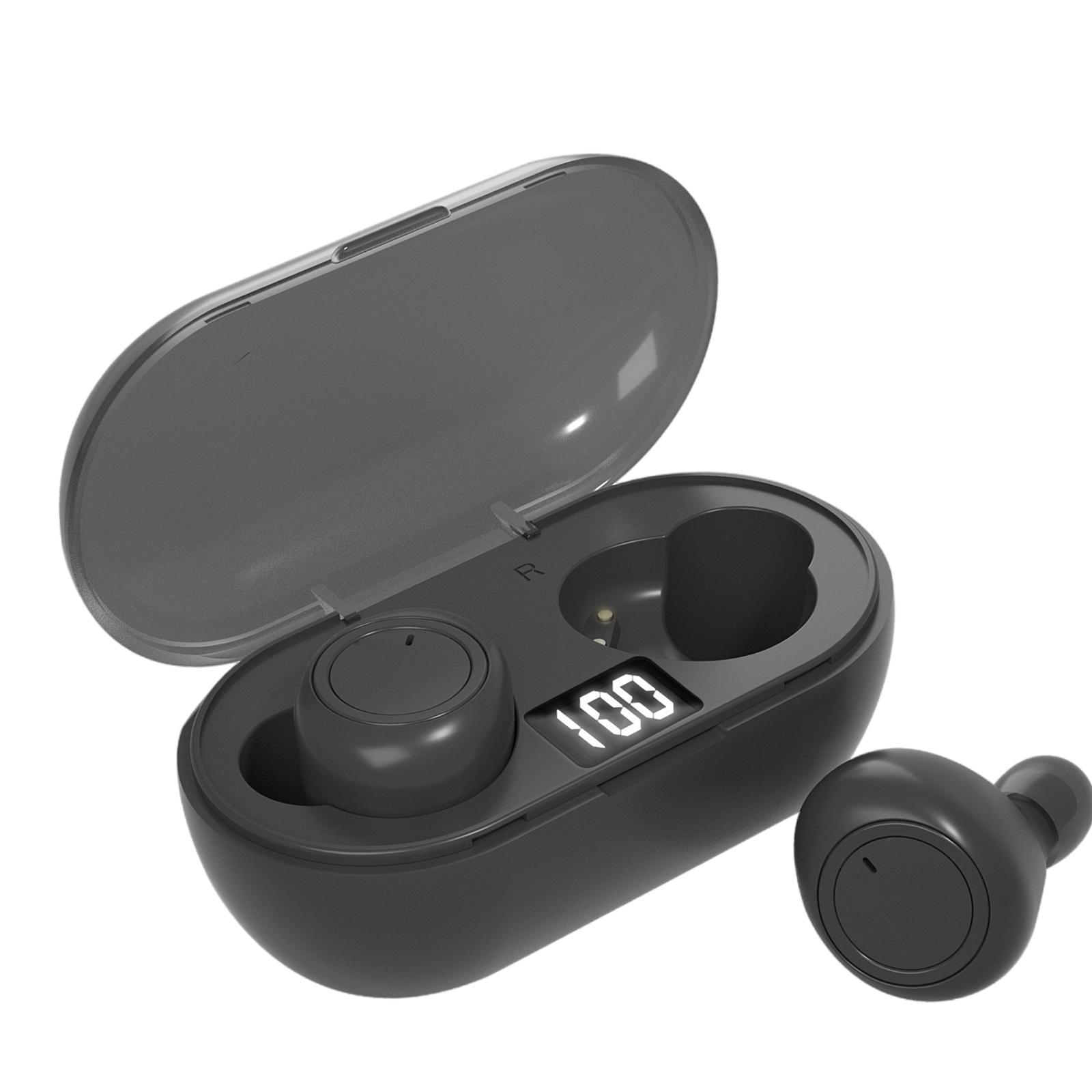 Amagogo Earphones with Charging Case In-Ear for Cellphone Tablet Travel Gifts