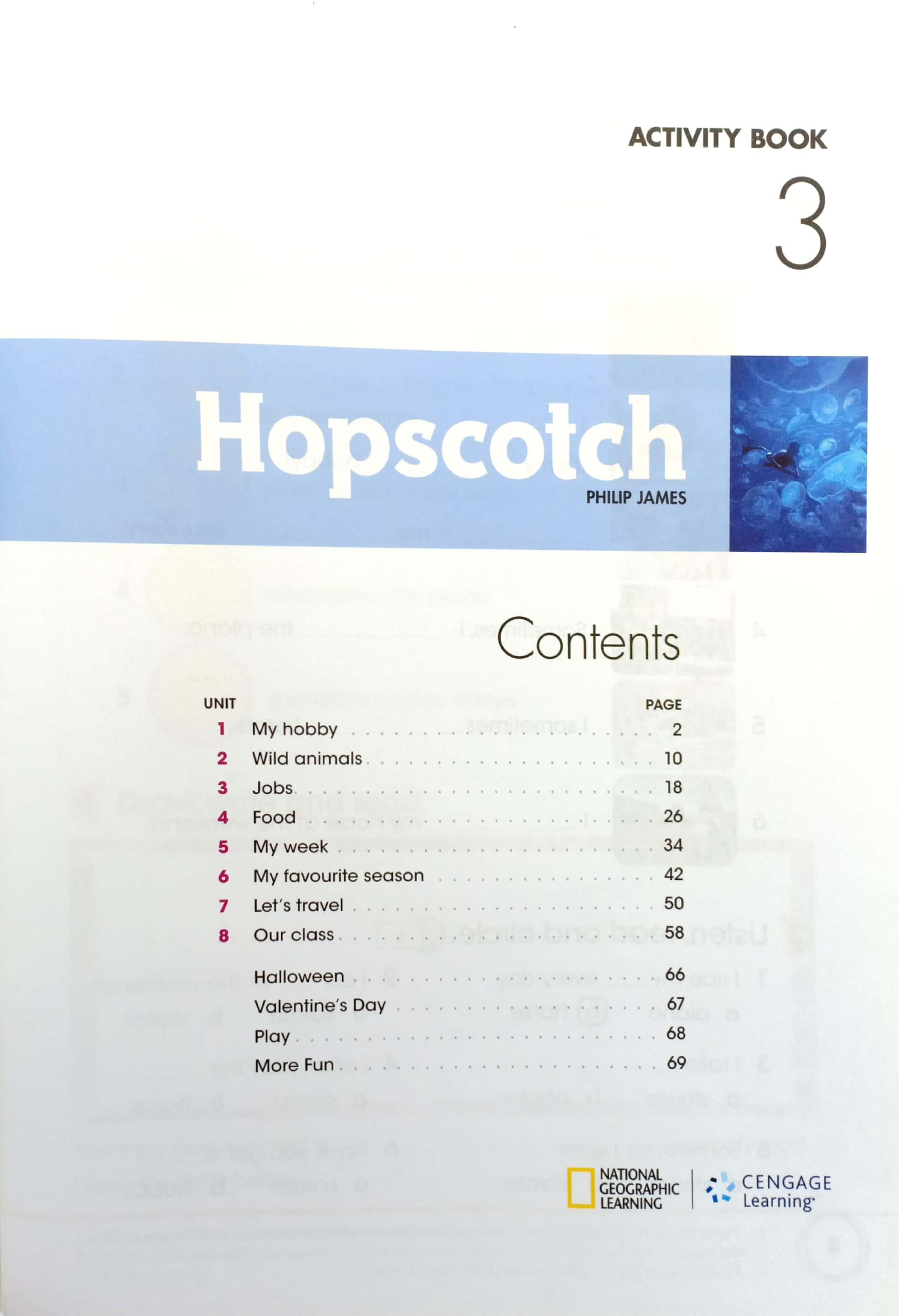 Hopscotch 3: Activity Book With Audio CD