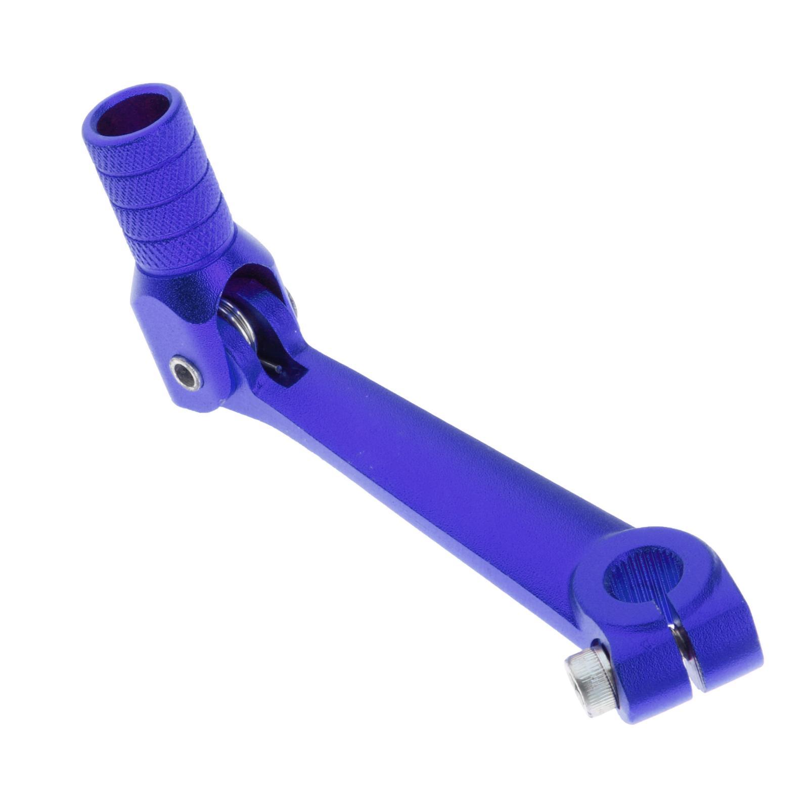 Folding CNC Aluminum Gear Shift Lever for Zonshen 250cc Blue