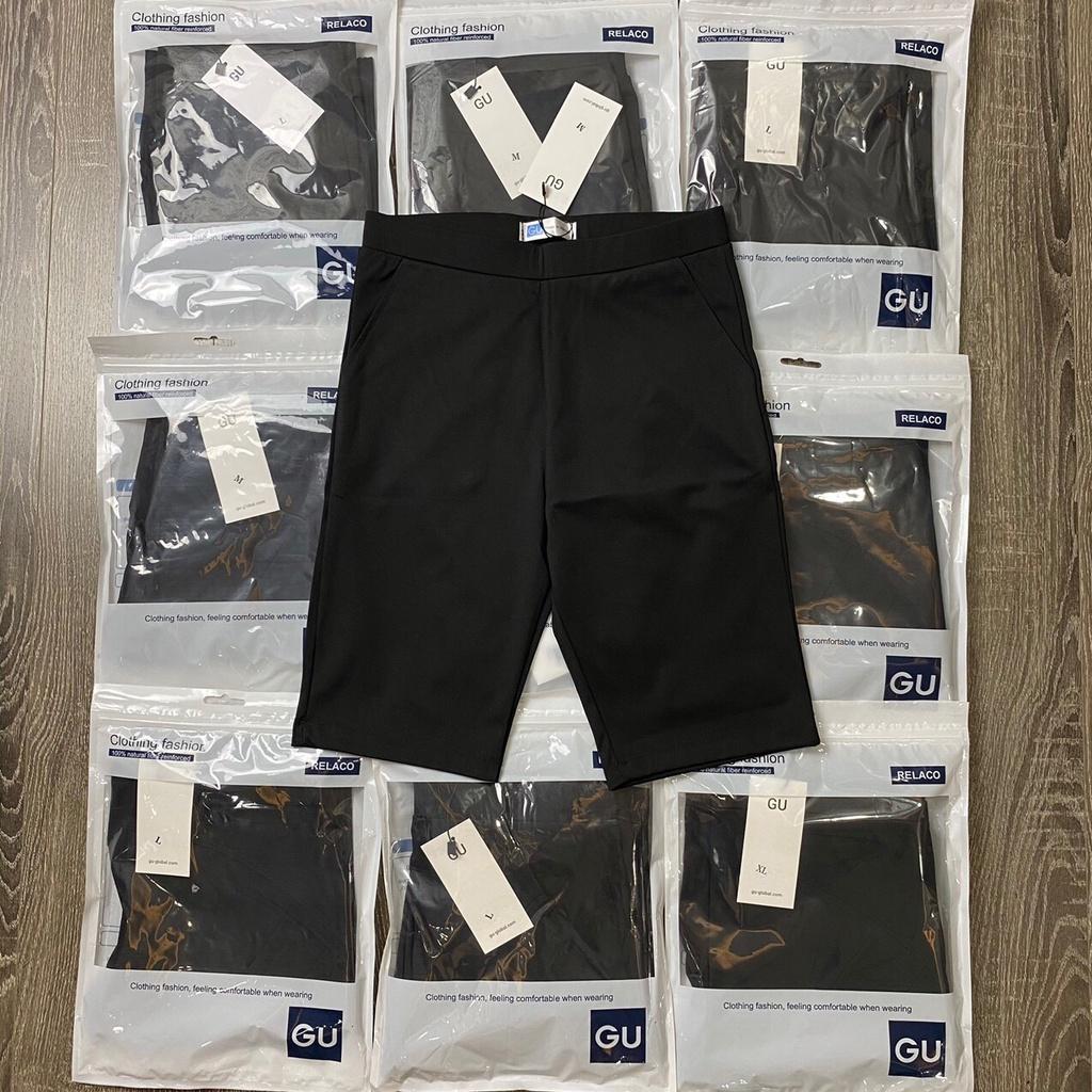 Quần legging ngố nâng Mông chất umi dày mịn mát