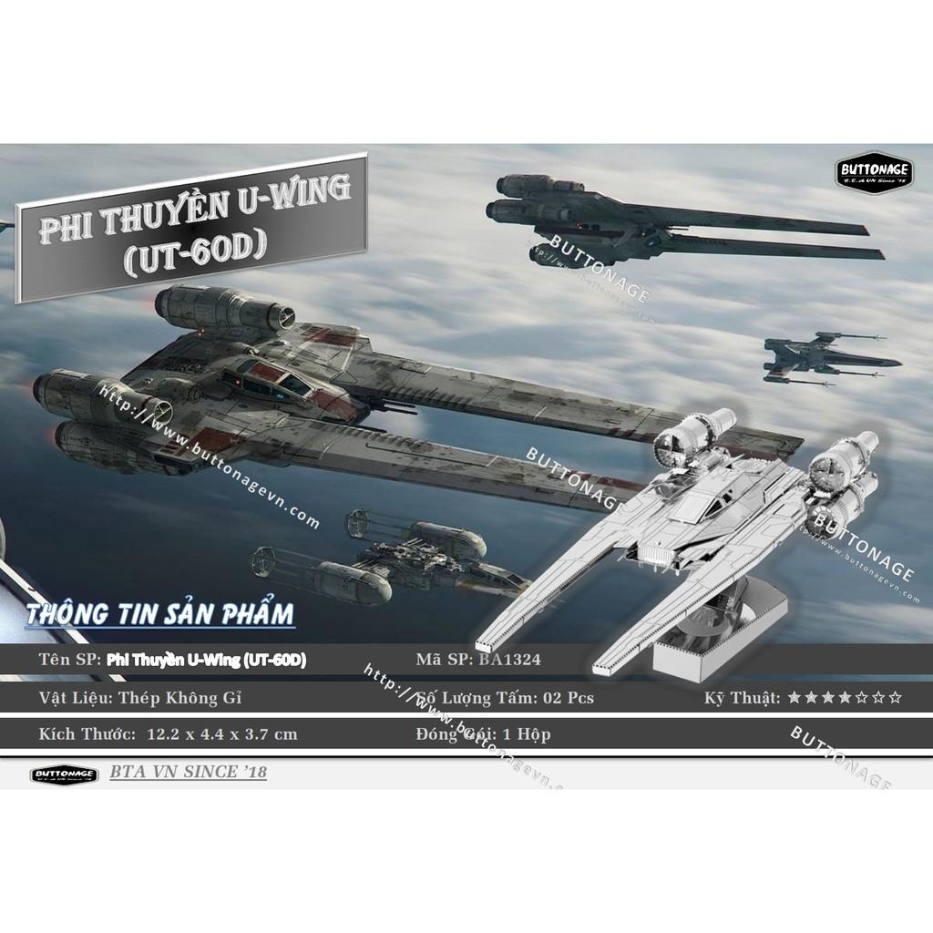 Mô Hình Lắp Ráp 3d Phi Thuyền_U-Wing