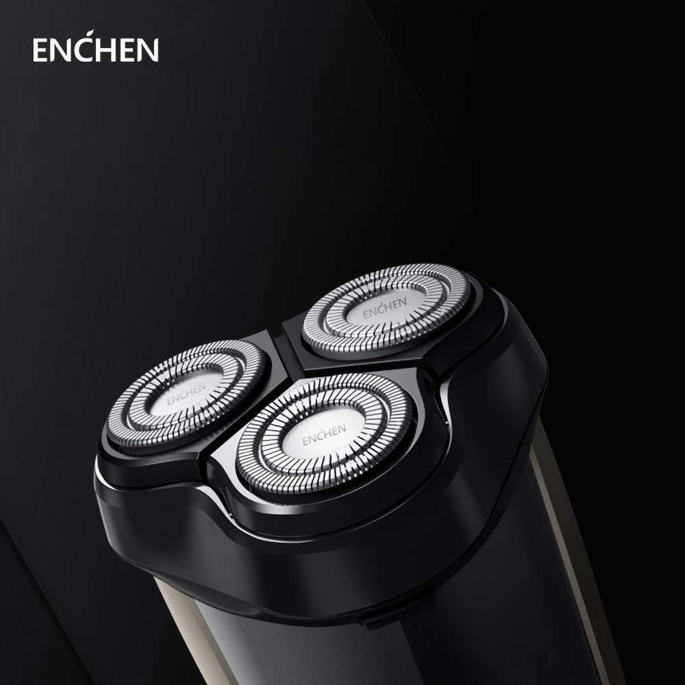 Máy cạo râu Xiaomi Enchen Blackstone 5S chống nước IPX7, mặt lưỡi ôm sát mặt - Hàng nhập khẩu