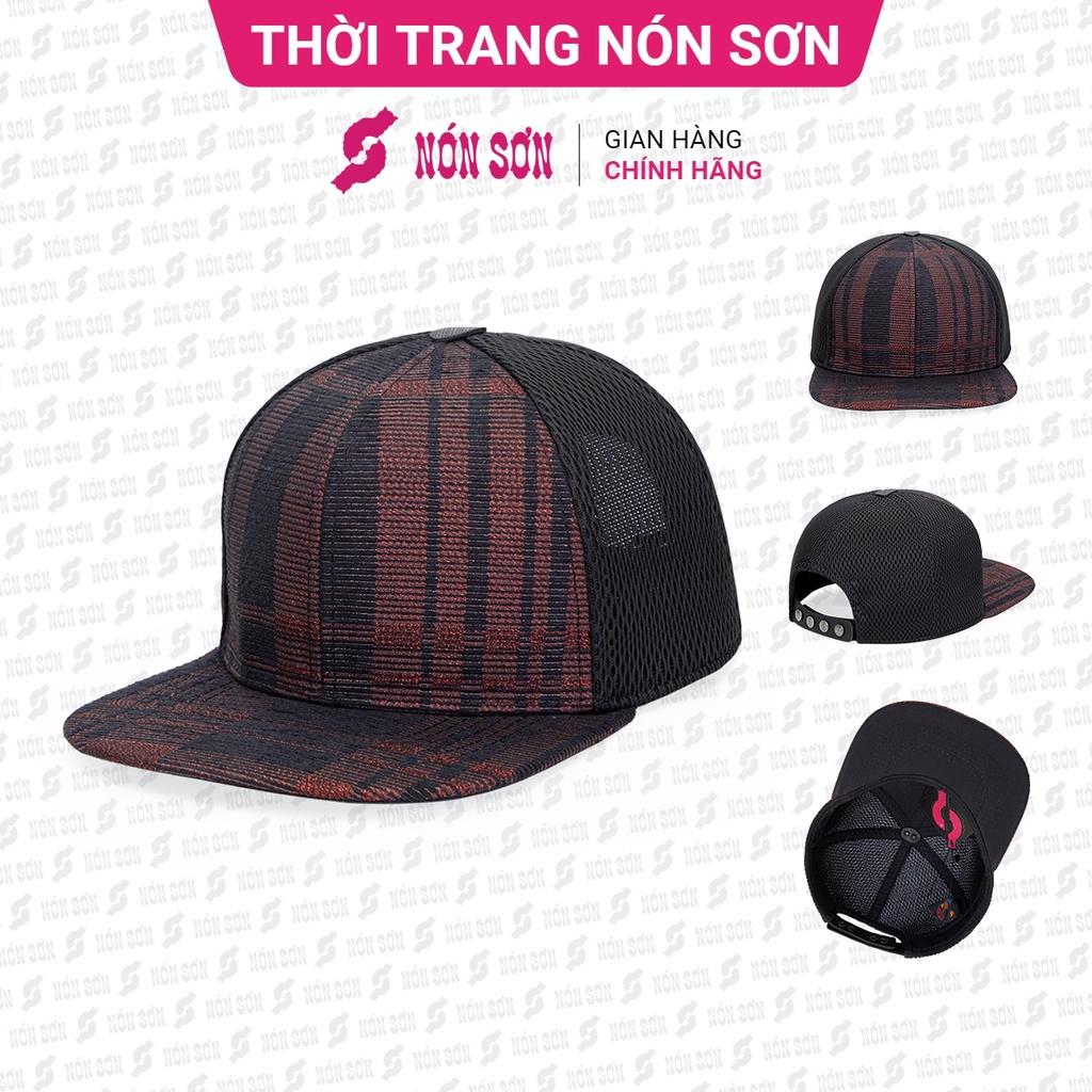 Mũ snapback hiphop nam nữ NÓN SƠN chính hãng MC210-ĐN6