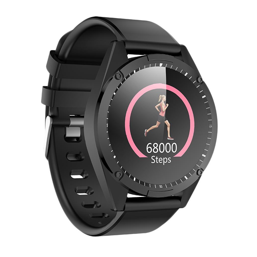 G50 1.3" IP67 Heart Rate Blood Pressure Sleep Monitor Smartwatch Black