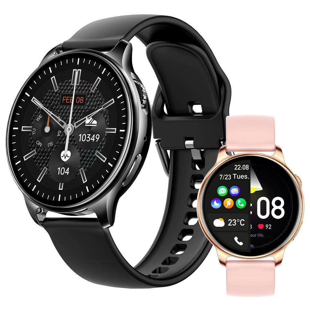 Phong cách mới nhất Đồng hồ thông minh Y22 màn hình tròn mới cuộc gọi bluetooth nhiệt độ cơ thể nhịp tim theo dõi huyết áp vòng đeo tay thể thao