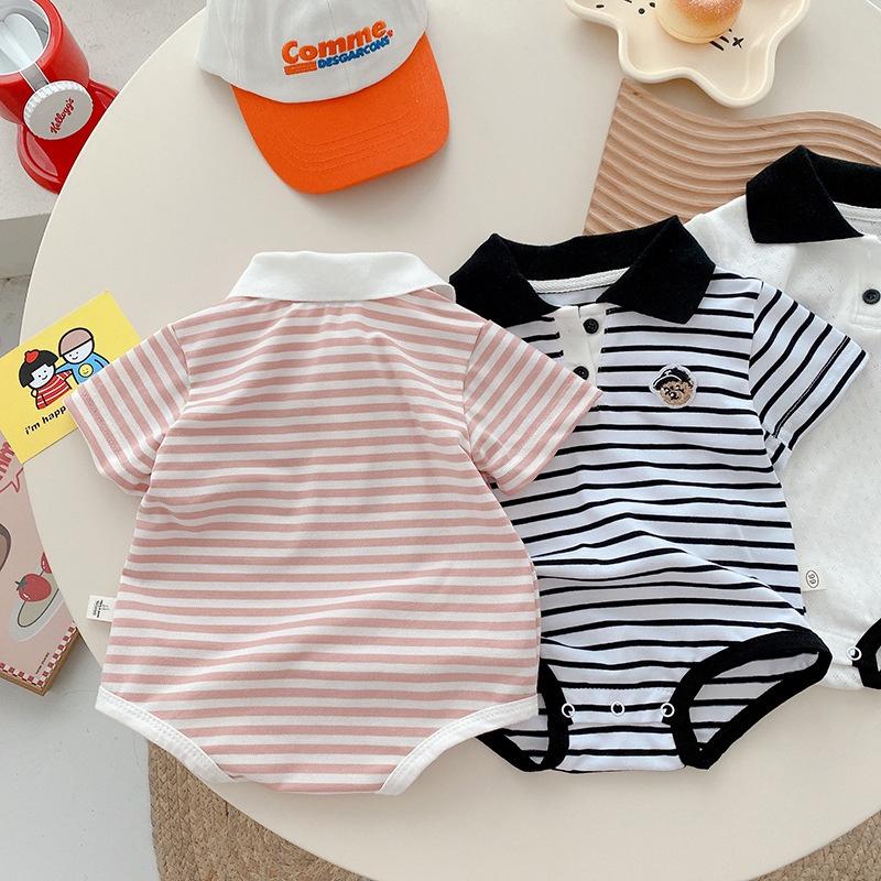 Bộ body suit cho bé trai bé gái sơ sinh từ 3-12 Kg chất cotton mềm mát