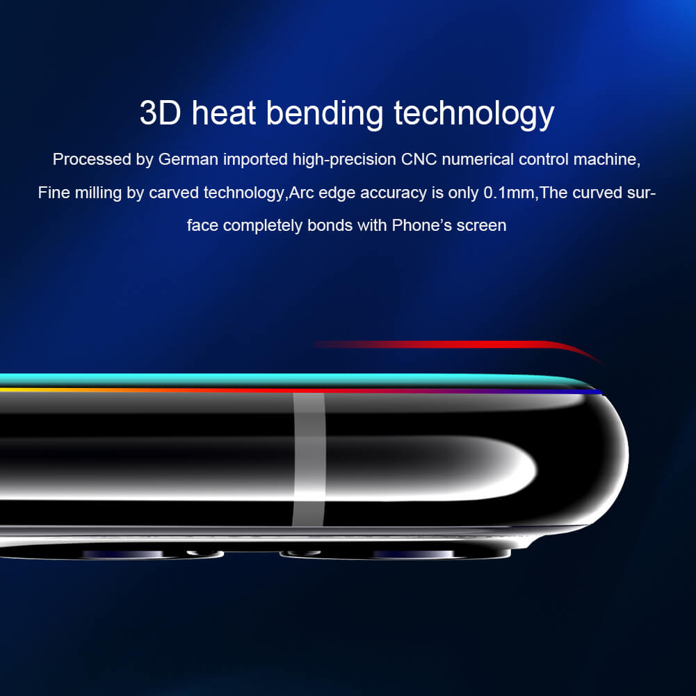 Miếng dán kính cường lực full 3D cho Samsung Galaxy S22 Ultra hiệu Nillkin CP+ Max (Mỏng 0.3mm, Kính ACC Japan, Chống Lóa, Hạn Chế Vân Tay) - Hàng nhập khẩu