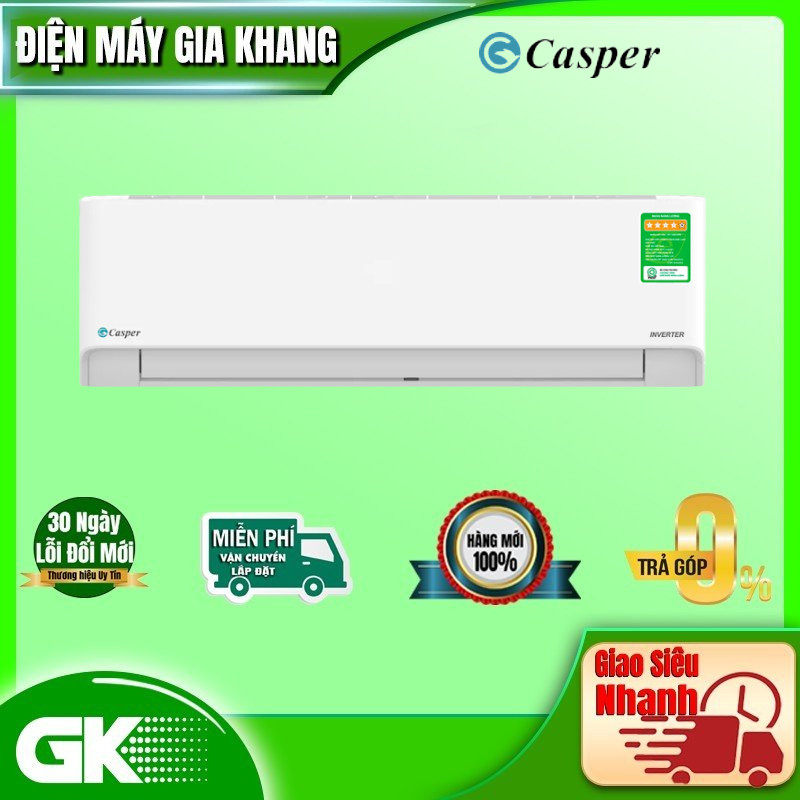Máy lạnh Casper inverter 2.5HP HC-24IA32 - Hàng chính hãng - Giao HCM và 1 số sỉnh thành