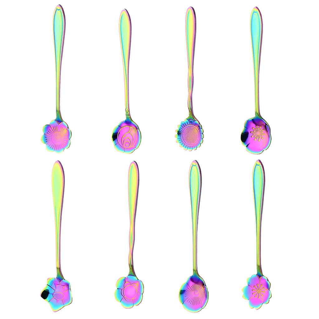 Teaspoon Bộ 8 Muỗng Cà Phê Không Gỉ