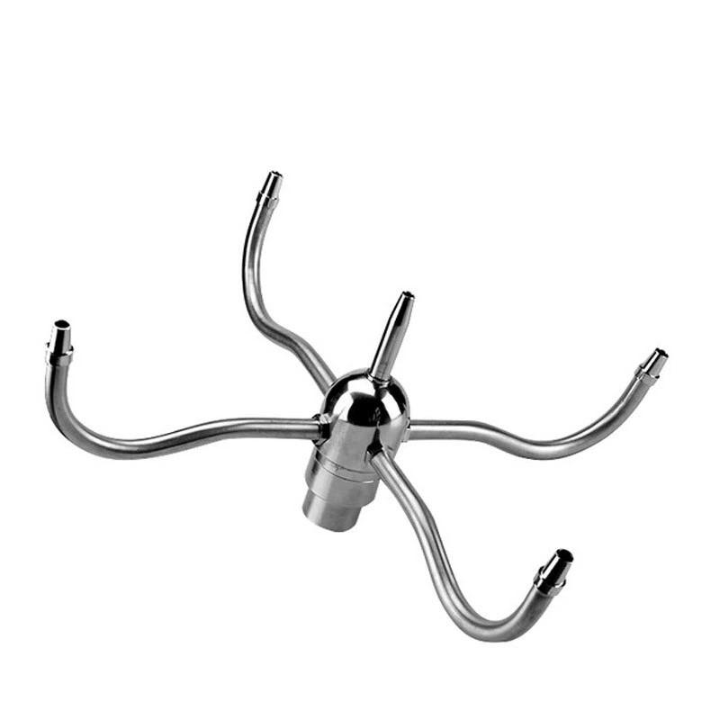 Đầu phun nước múa 5 tia xoay tròn tự động phi 48mm