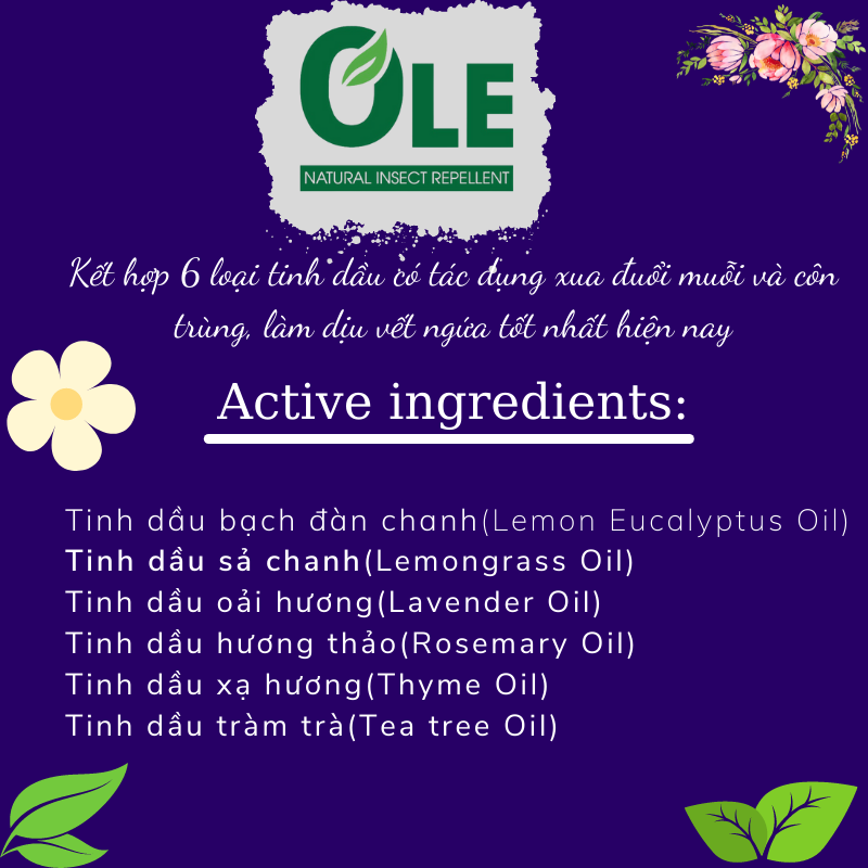 Tinh dầu đuổi muỗi,kiến, bọ ve,bọ chét và các loại côn trùng khác dạng xịt,118ml