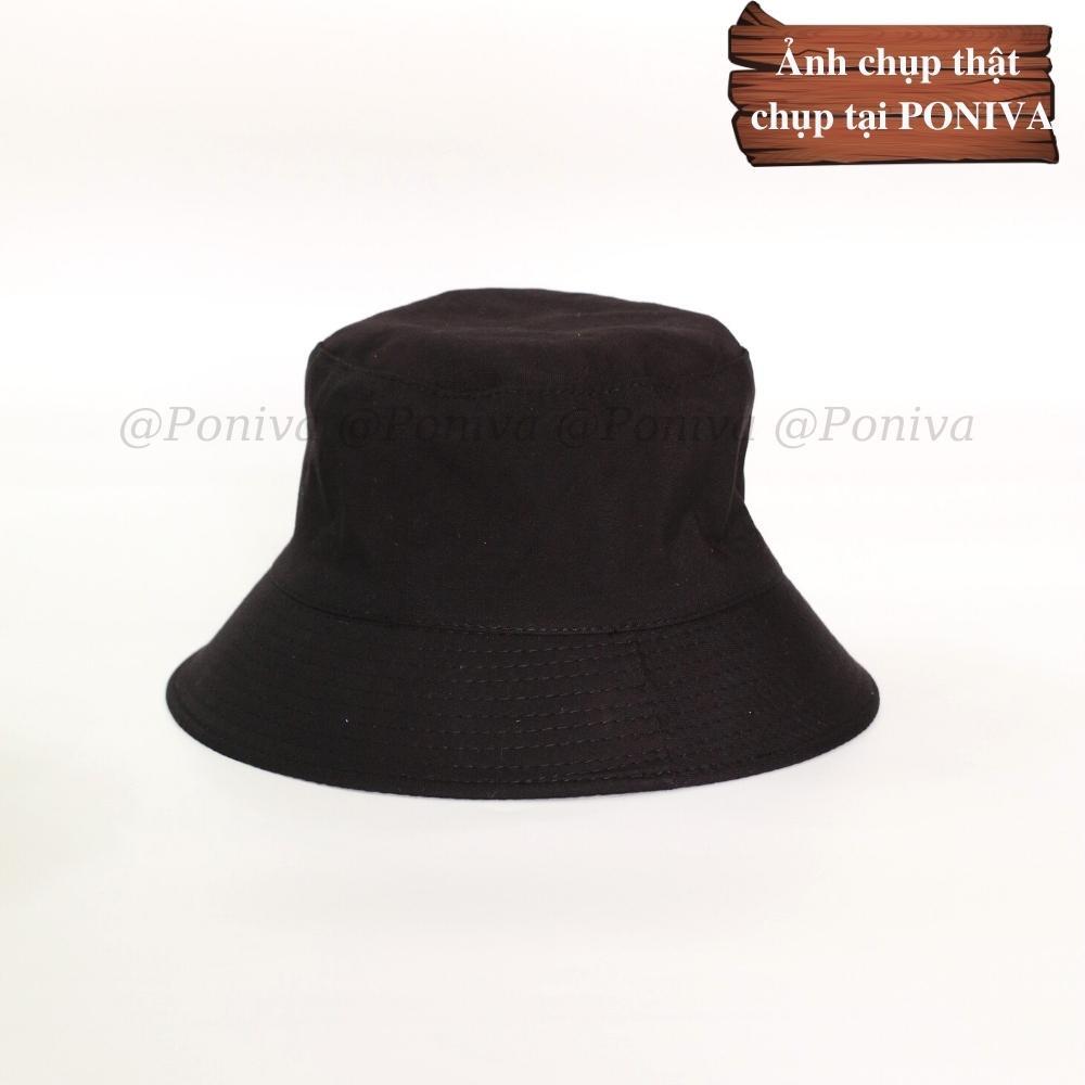 Mũ bucket ️ Nón tai bèo vành cụp phối màu loang 2 lớp form unisex BKL01 nhung tăm Ulzzang Thời trang PONIVA siêu hot