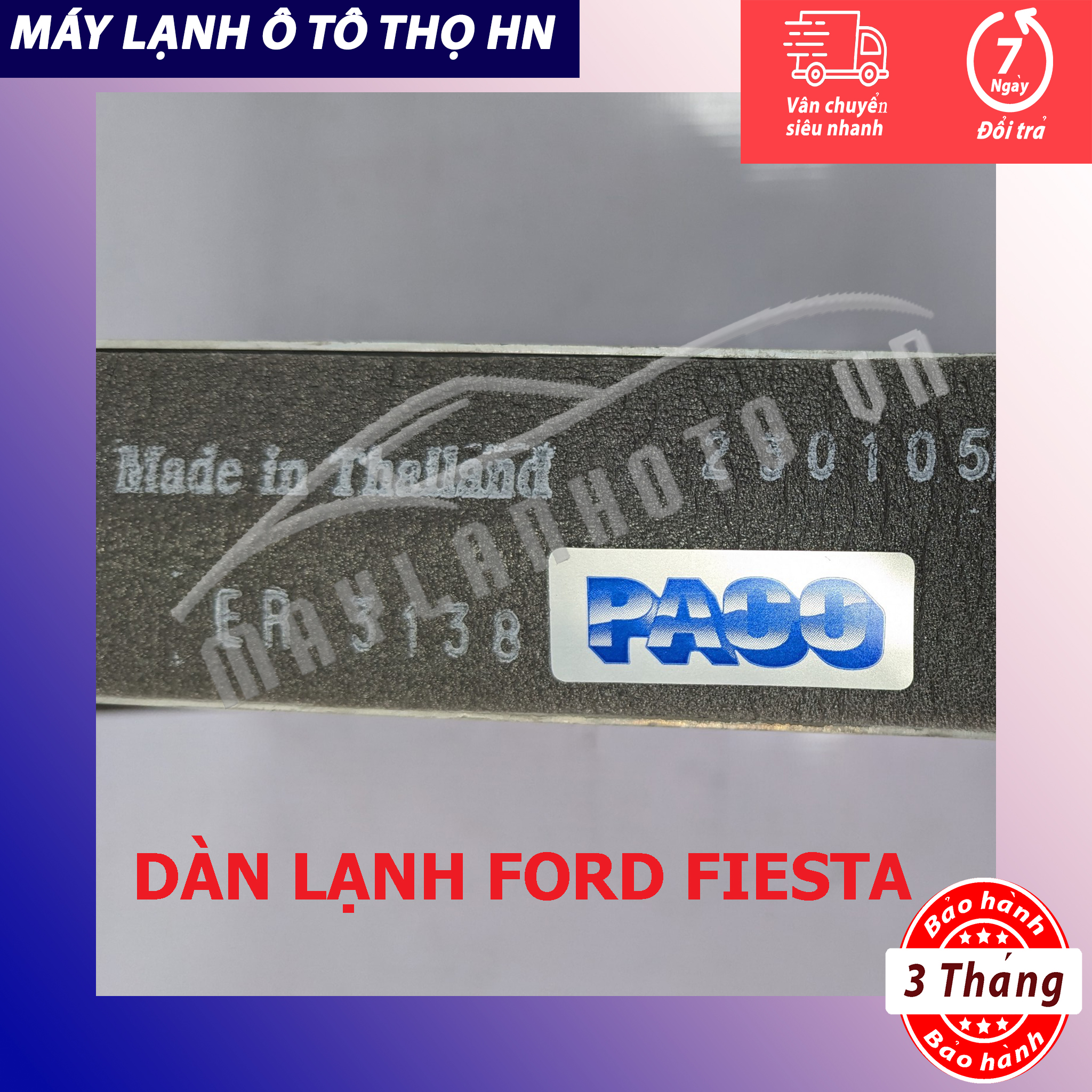 Dàn lạnh Ford Fiesta - Mazda 2 2010 2011 2012 2013 2014 Hàng xịn Thái Lan 10 11 12 13 14