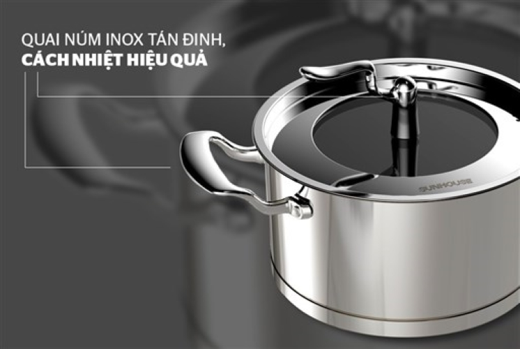 Nồi inox 304 5 đáy SUNHOUSE SHG2526MSA