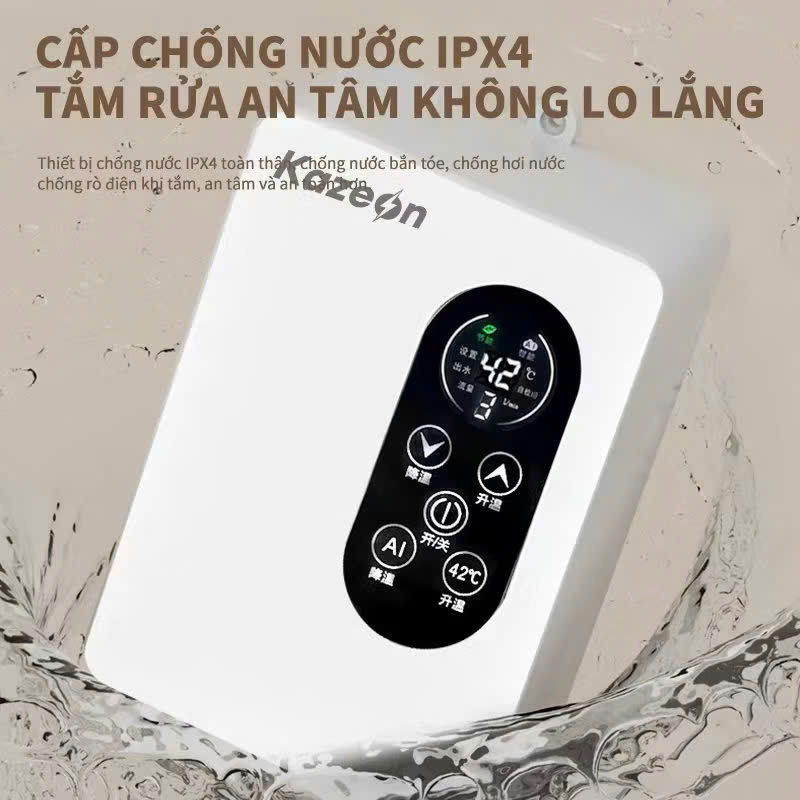 Mua Máy Nước Nóng Thông Minh Tích Hợp Vòi Sen, An Toàn Cho Gia Đình, Loại Xịn