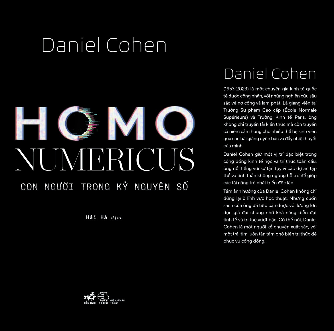 Sách - Homo Numericus - Con người trong kỷ nguyên số (Daniel Cohen) (Nhã Nam Official)