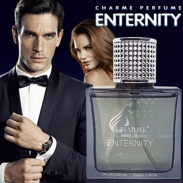 Nước hoa Nam Charme Enternity 60ml - Tặng Kèm Thú Nhún Mặt Cười Siêu Dễ Thương