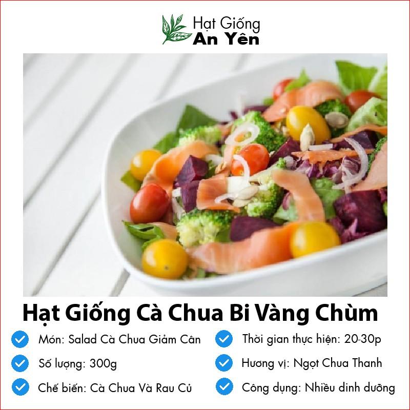 Hạt giống Cà Chua Bi Vàng thu hoạch sớm, dễ trồng, nảy mầm cao, sinh trưởng khoẻ