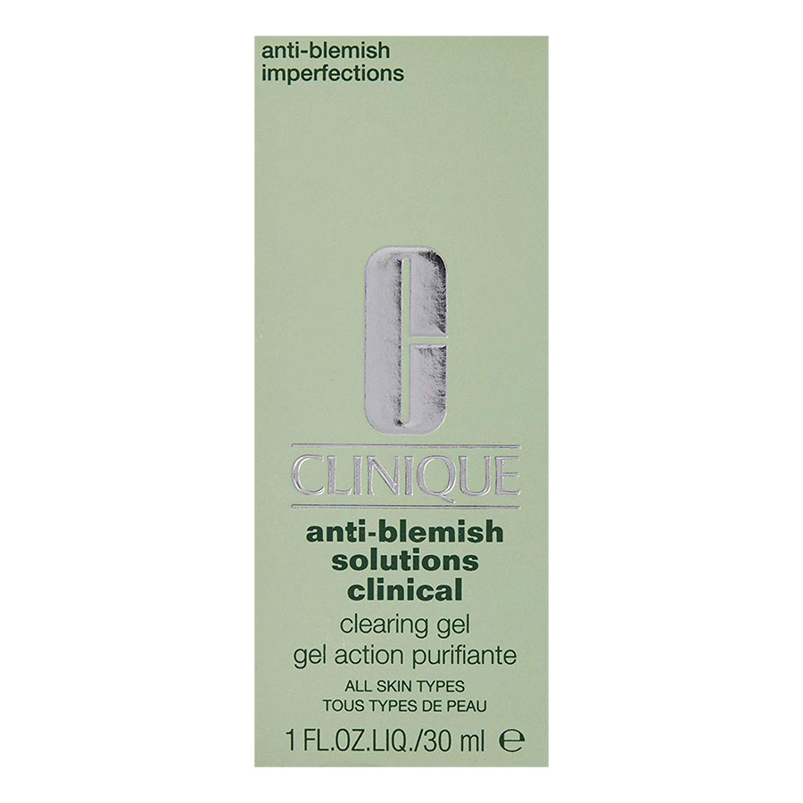 Gel hỗ trợ hỗ trợ trị mụn Clinique Acne Solutions - Clinical Clearing Gel 30ml