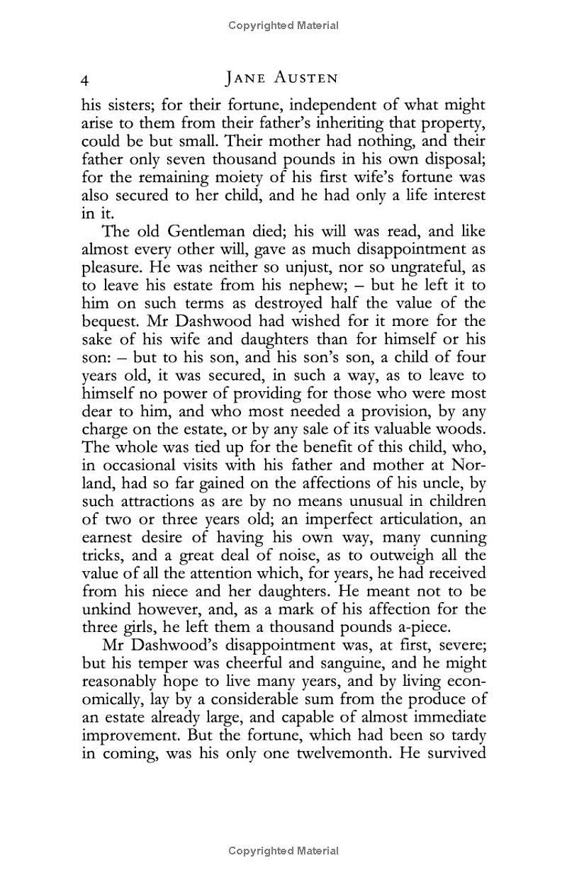 Sách ngoại văn: Sense And Sensibility - Vintage Classics A Novel