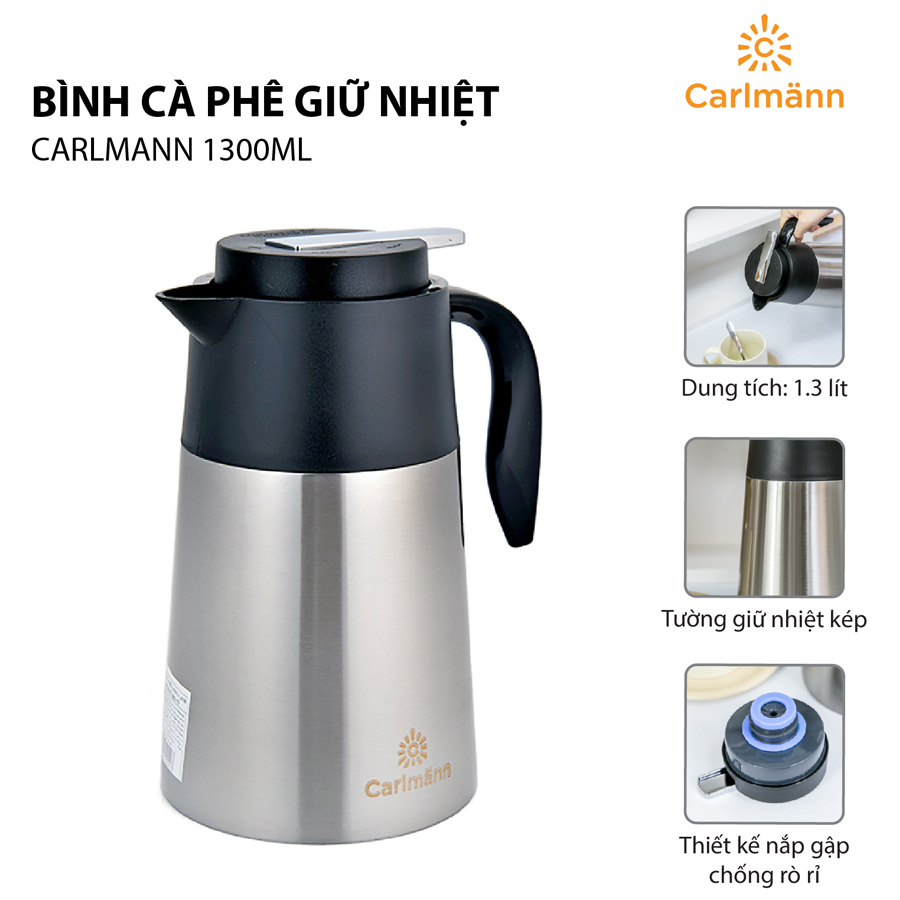 BÌNH GIỮ NHIỆT CARLMANN BES-178