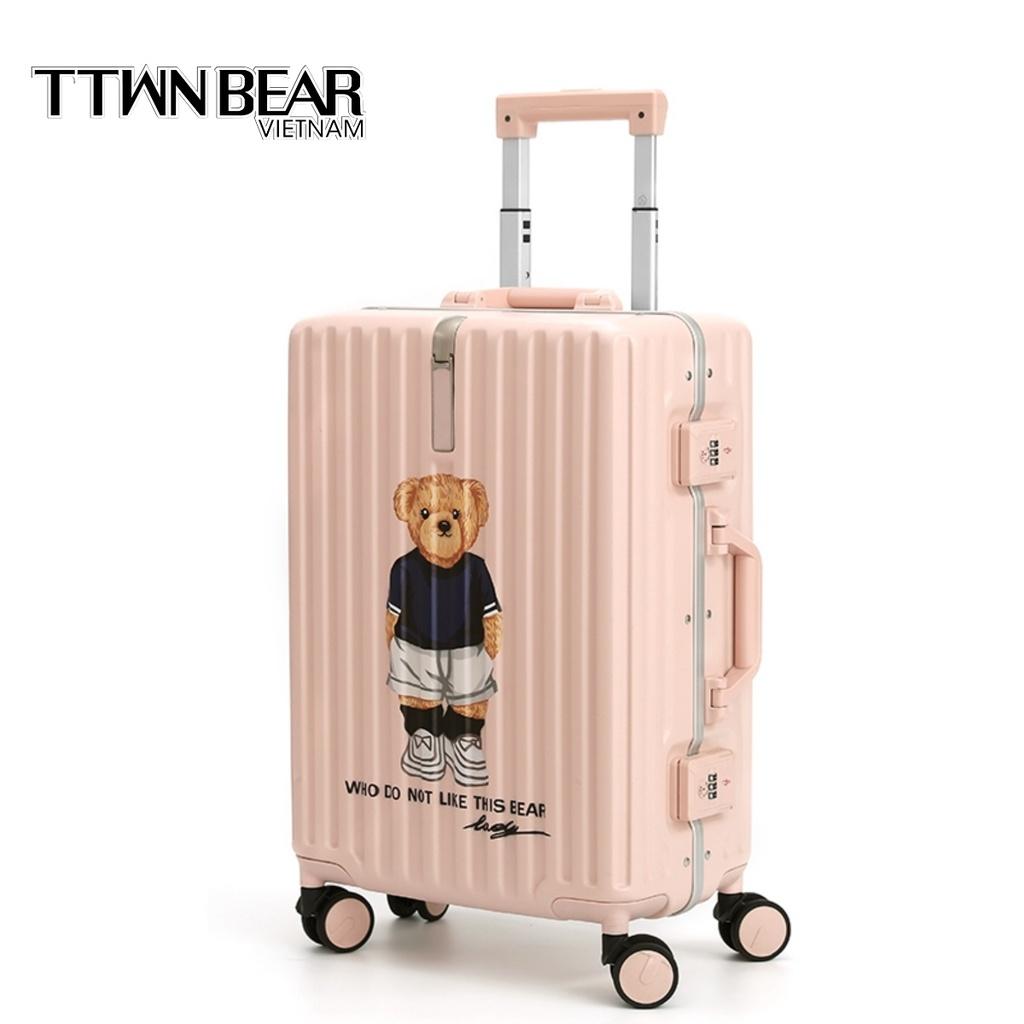 Vali cao cấp TN7001 TTWN BEAR đi du lịch size 20 , size 24, size 26