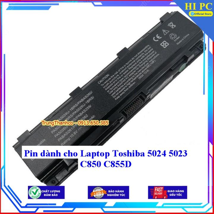 Pin dành cho Laptop Toshiba 5024 5023 C850 C855D - Hàng Nhập Khẩu