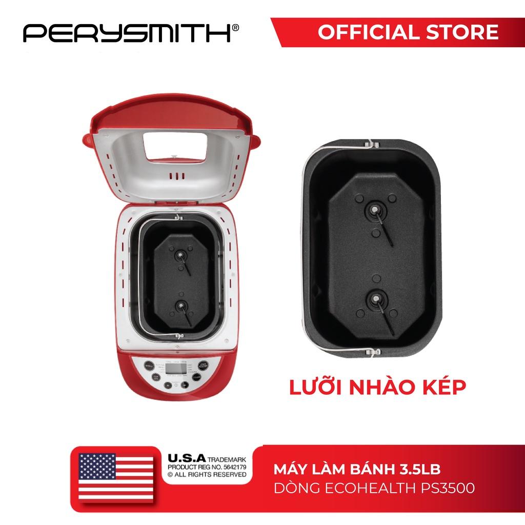 Máy làm bánh mì tự động 3,5 lít PerySmith PS3500 - Hàng chính hãng