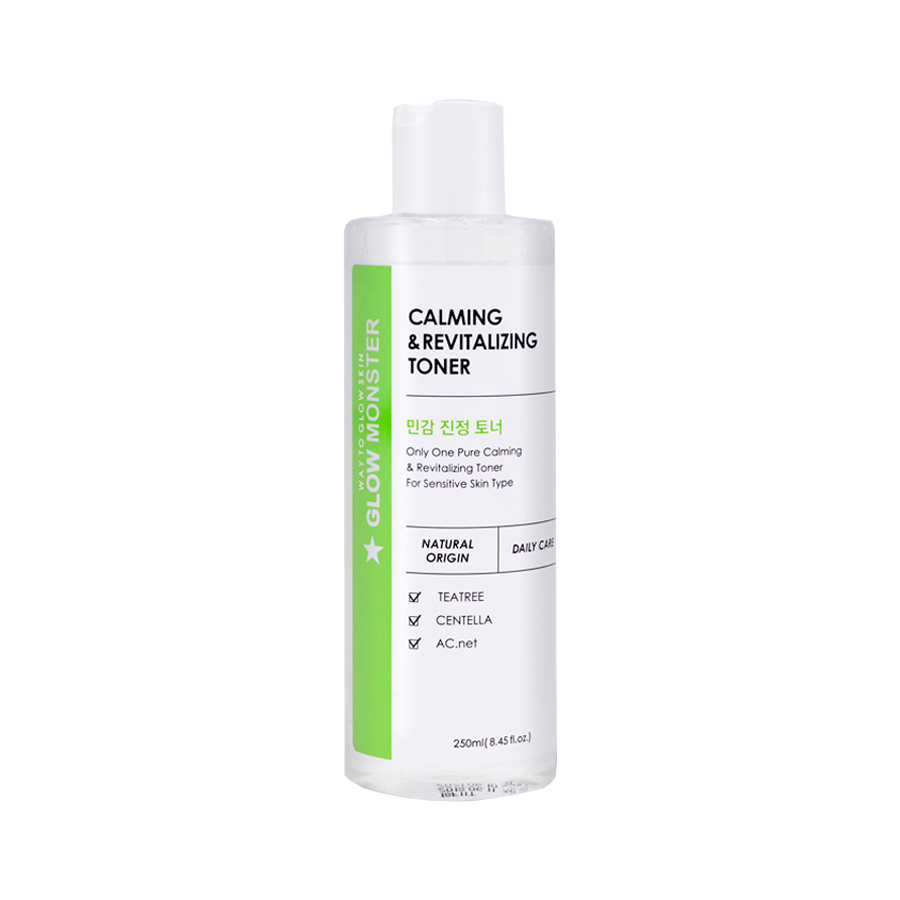 Nước hoa hồng làm dịu da Glow Monster Calming &amp; Revitalizing Toner