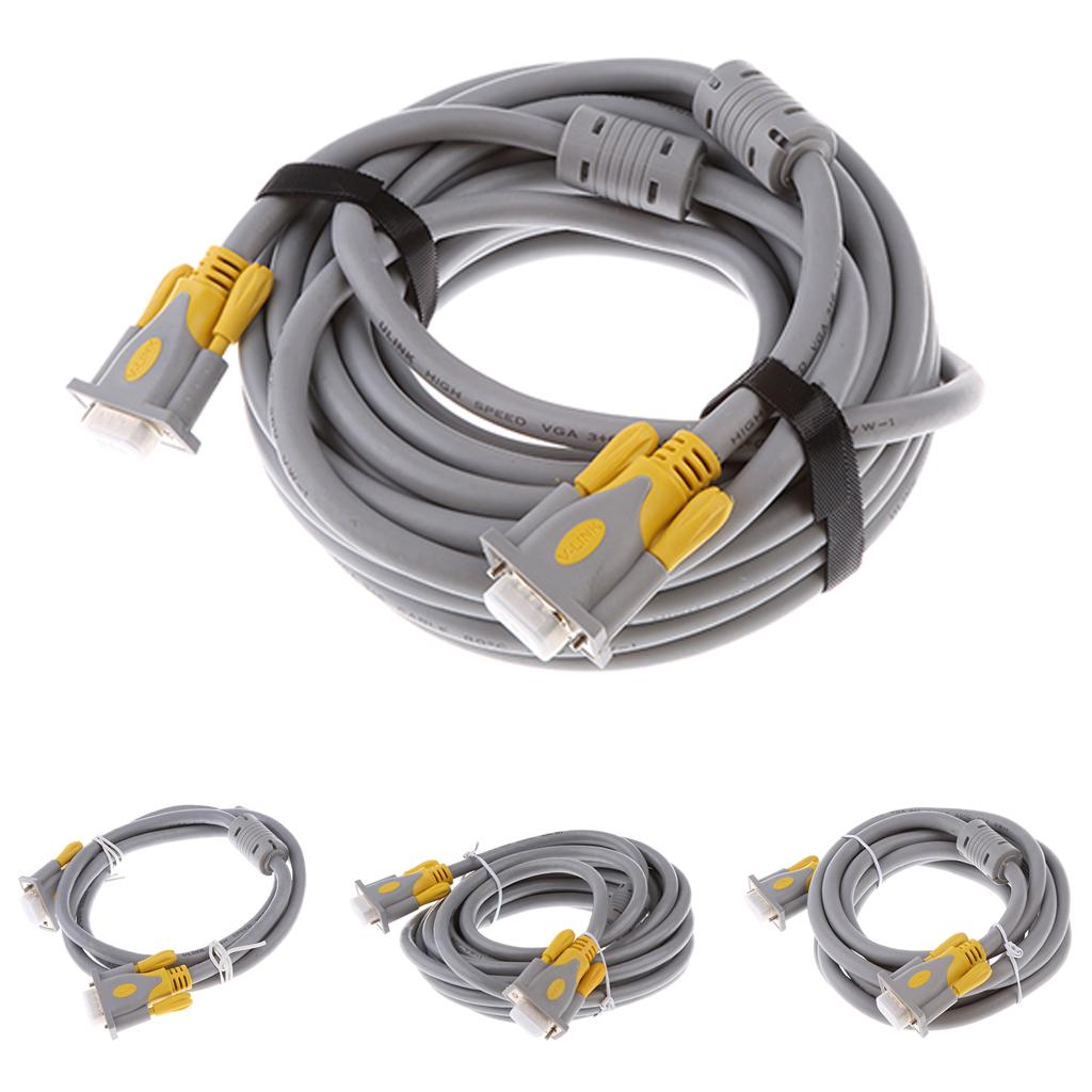 VGA Video Cable for Monitor HDTV VGA Projection Cable