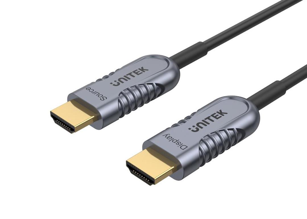CÁP HDMI 2.1 ULTRAPRO 60M ACTIVE OPTICAL C11034DGY UNITEK - HÀNG CHÍNH HÃNG