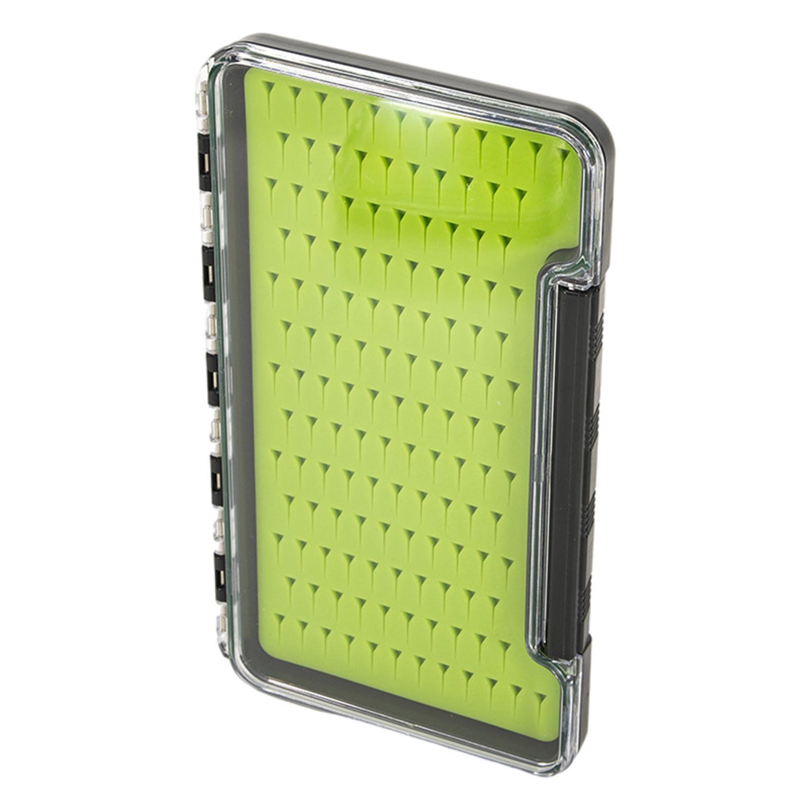 Portable Fly Fishing Box Clear Lid Baitcasting Organizer