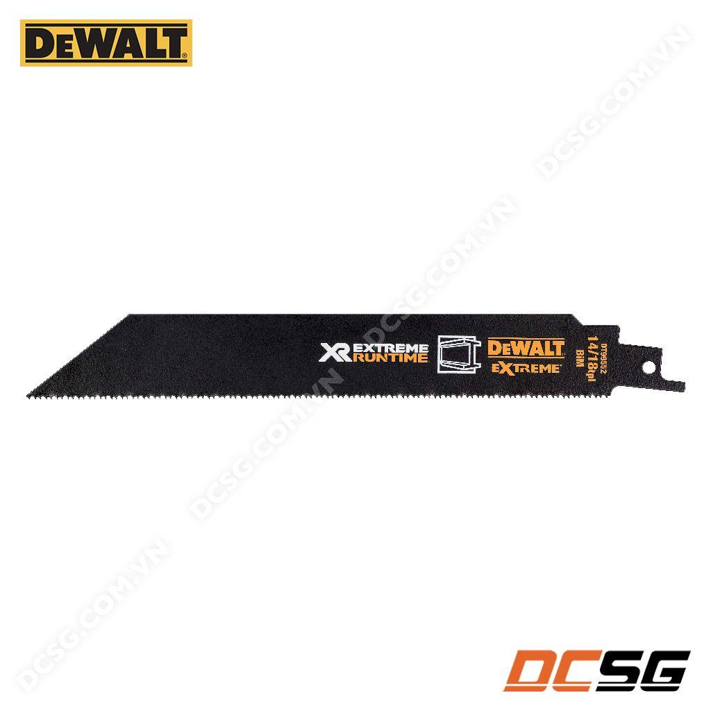 Lưỡi cưa kiếm cắt kim loại 14/18TPI DEWALT EXTREME | DCSG