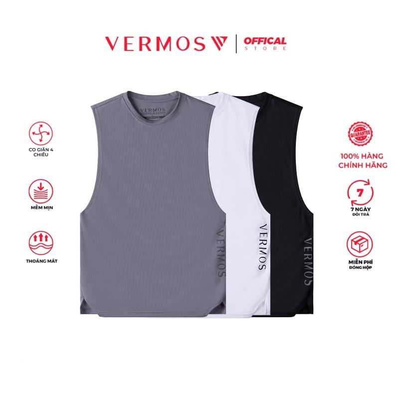 Áo Ba Lỗ Tập Gym Nam,Áo Tanktop VERMOS V5