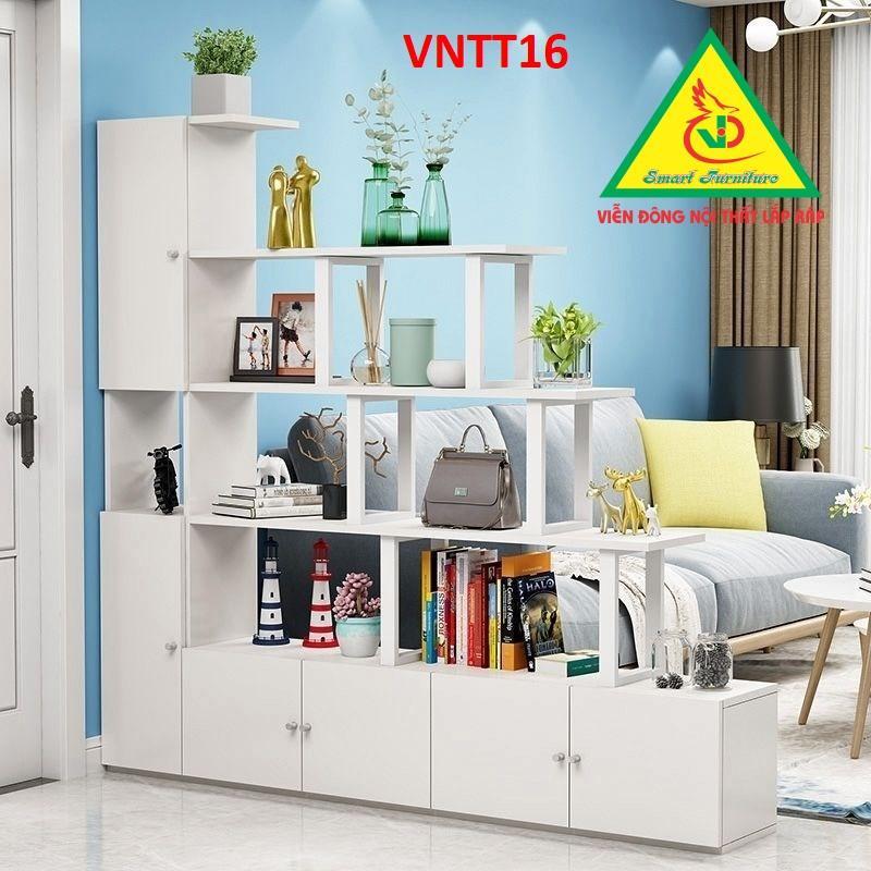 TỦ KỆ TRANG TRÍ KIÊM VÁCH NGĂN TNTT16 - Nội thất lắp ráp Viendong Adv