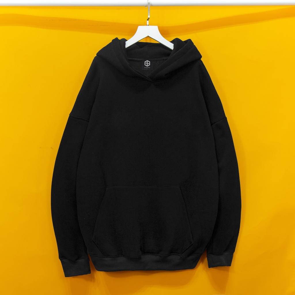 Áo Nỉ Hoodie trơn nỉ bông áo nỉ unisex nam nữ chất liệu nỉ bông dày dặn