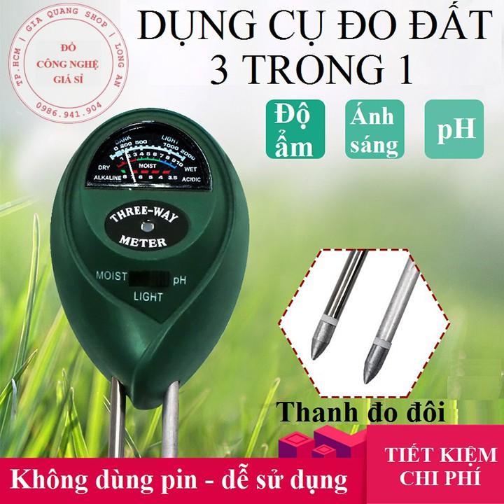 Dụng cụ đo đất 3 trong 1