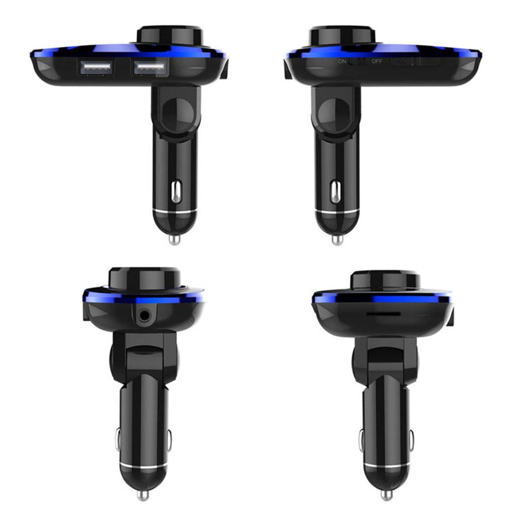 Bluetooth Handsfree Car FM Transmitter Radio MP3 Dual
