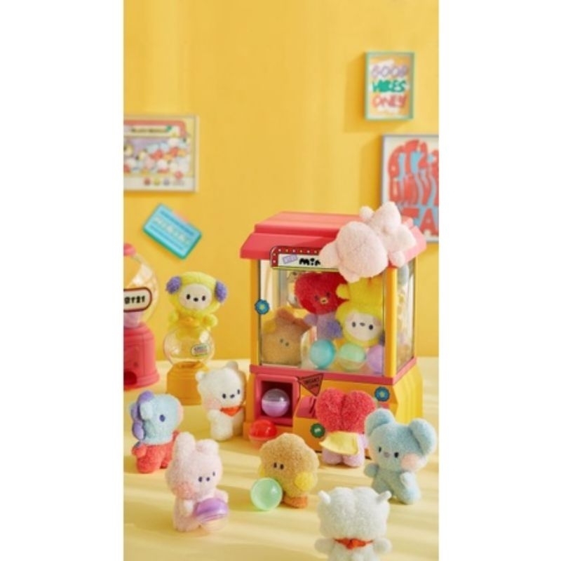 Móc khóa BTS BT21 nhồi bông phiên bản mini