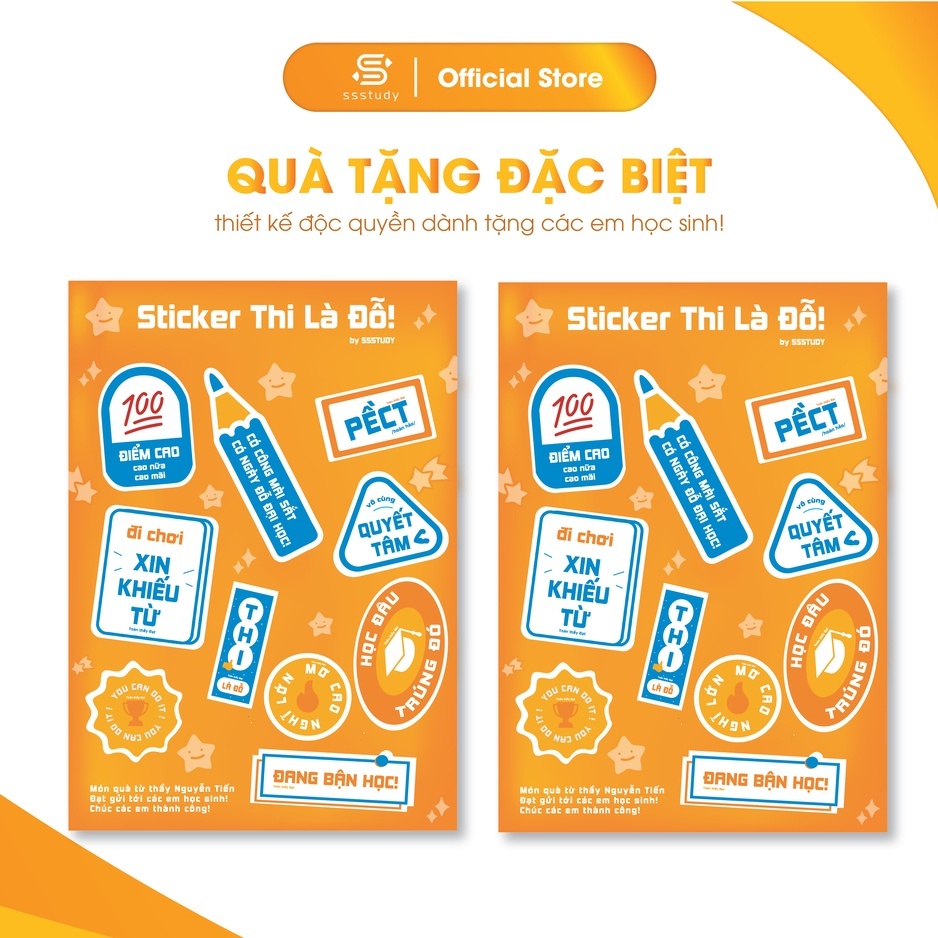 Sticker Quyết tâm đỗ đại học