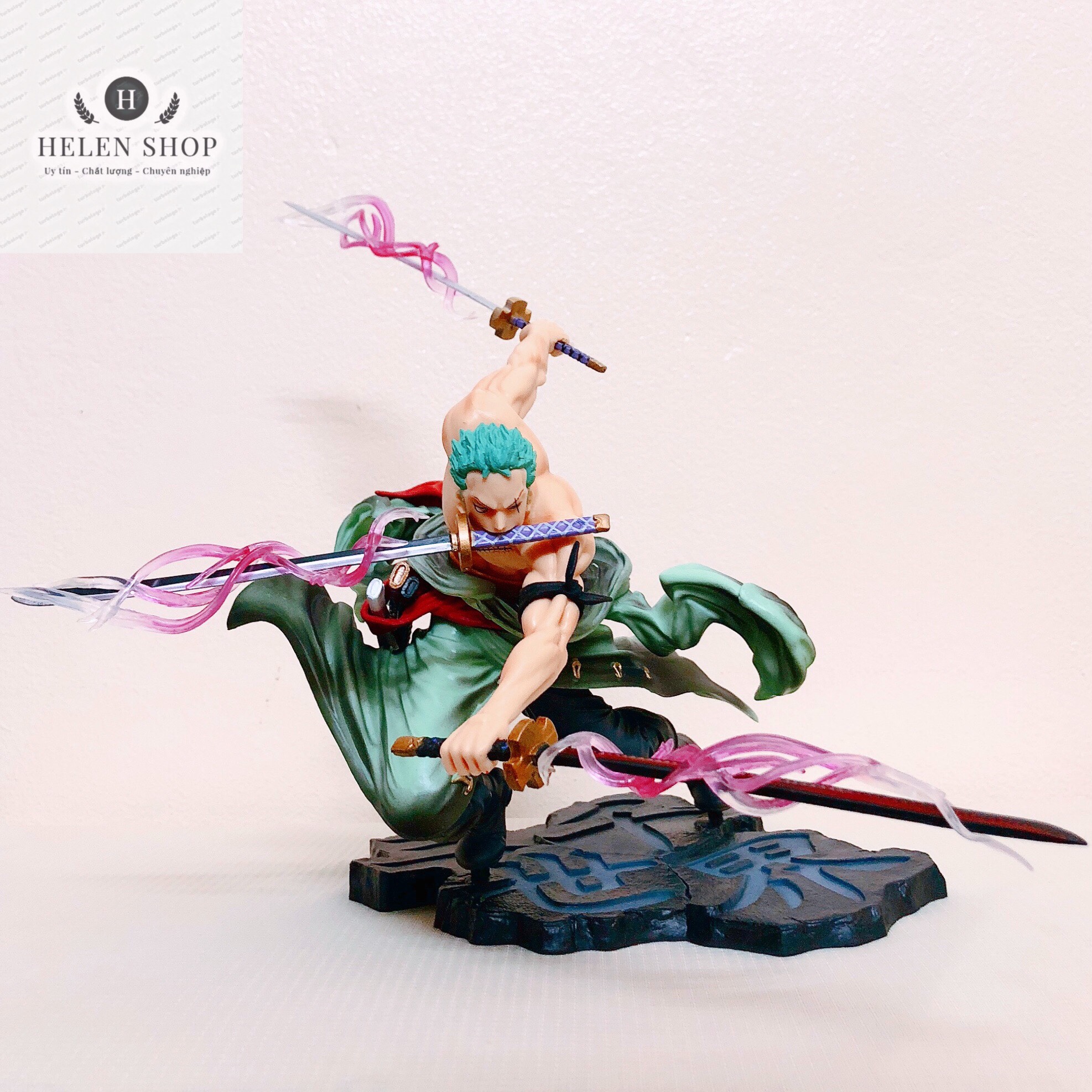 Mô hình One Piece Zoro tam kiếm phái 3000 thế giới chém Pica cực đỉnh bao ngầu