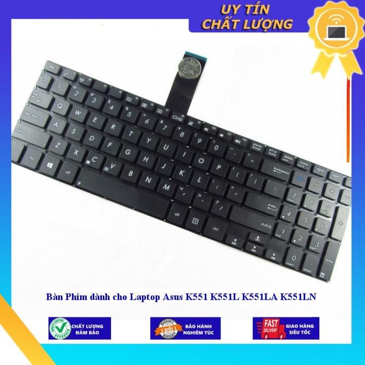Bàn Phím dùng cho Laptop Asus K551 K551L K551LA K551LN - Hàng Nhập Khẩu New Seal
