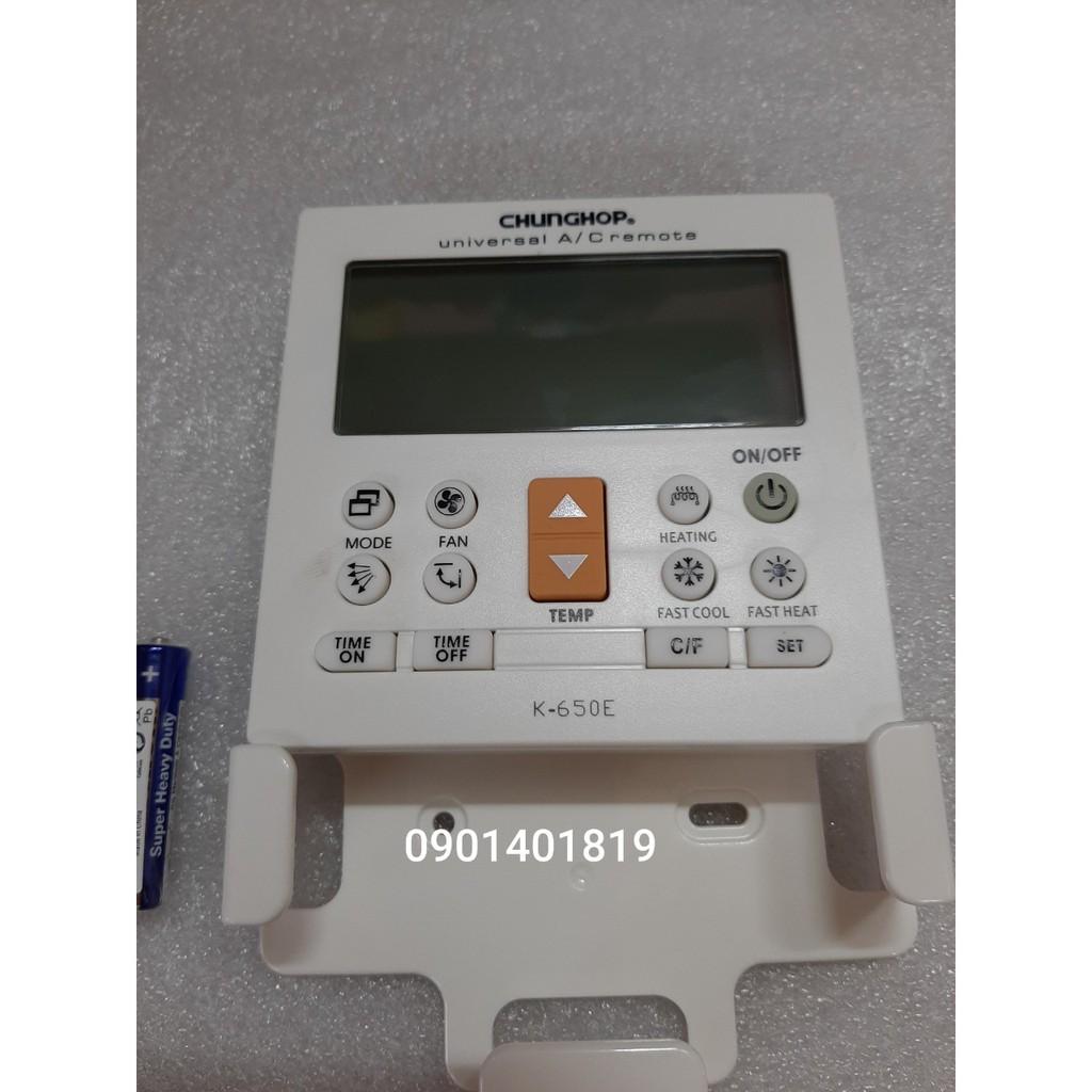 Điều Khiển Dành Cho Máy Lạnh Chunghop K-650E